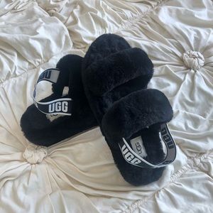 UGG Oh Yeah fluffy fuzzy slippers